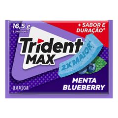 TRIDENT MAX 14UN X16,5G MENTA BLUEBERRY