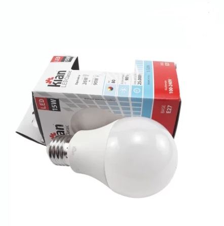 LAMP KIAN LED CLASSIC A60 15W UNI-6.5K