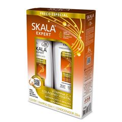 KIT SH+COND SKALA 325ML VIT C/ COLAGENO