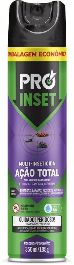 PROINSET AERO 350ML MULTI INSETICIDA ACAO TOTAL